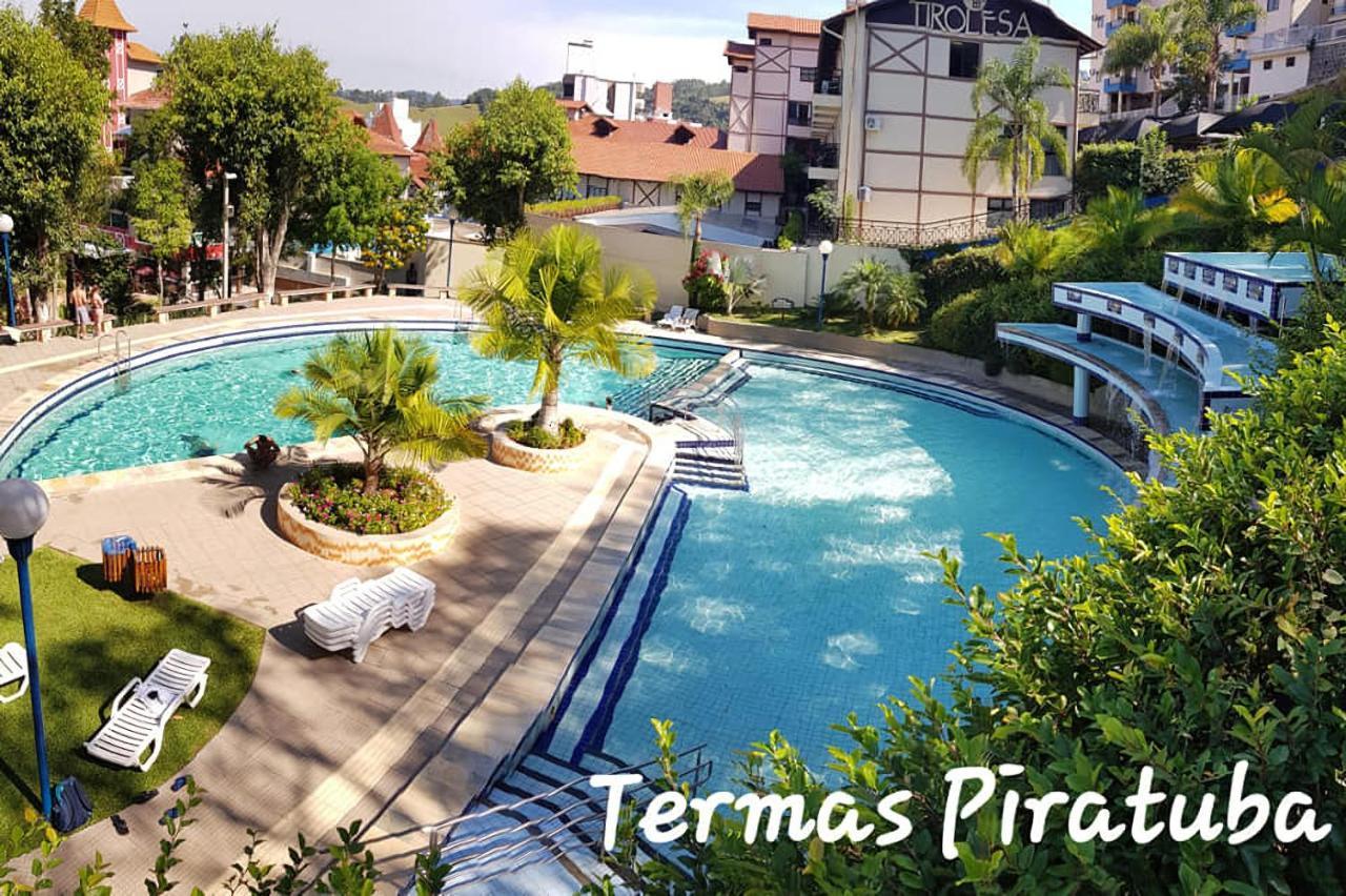 Apt Novo, Localizacao Privilegiada 60 Mt Do Termas Пиратуба Екстериор снимка